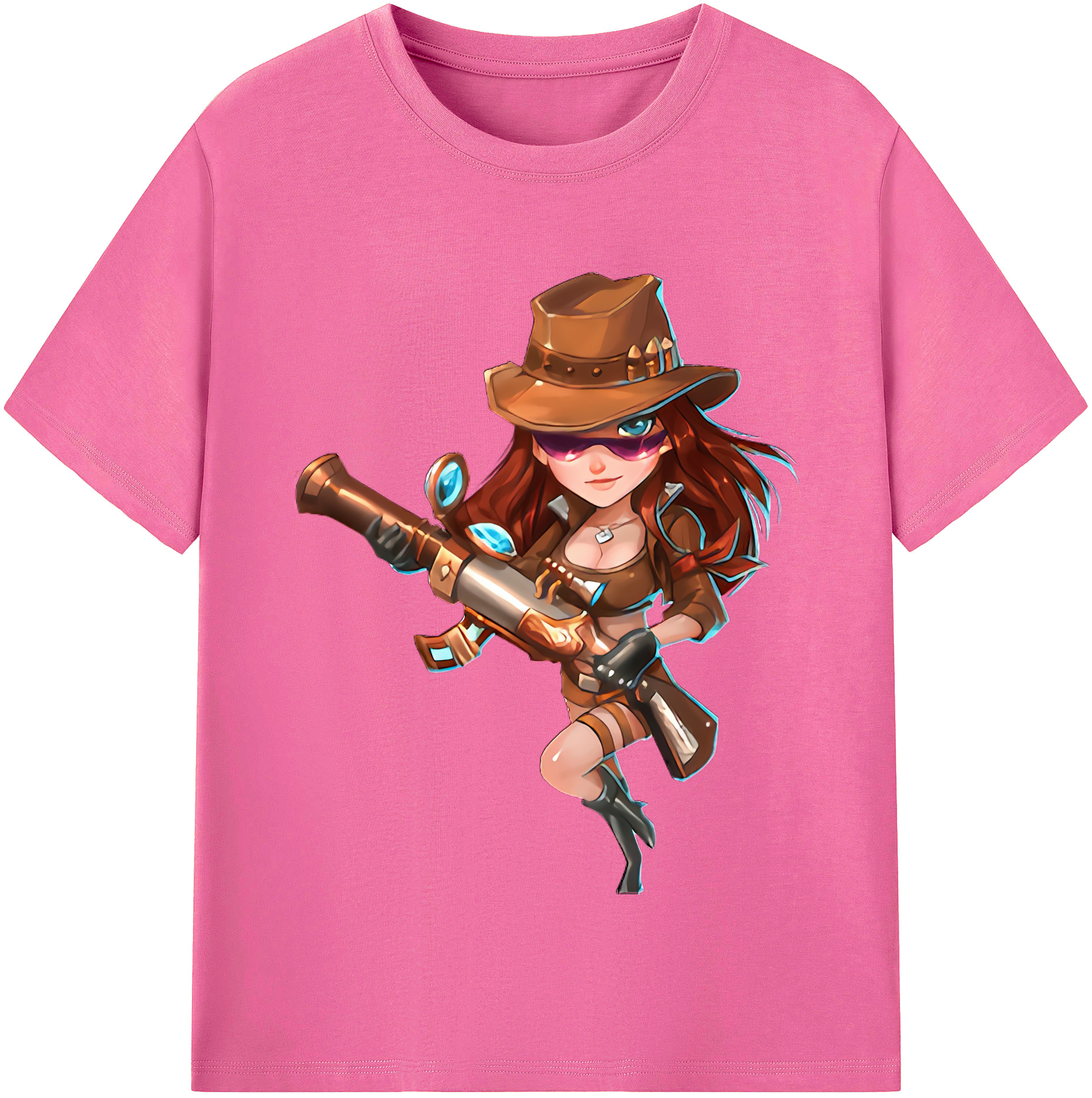 （画像用） リーグ・オブ・レジェンド League of Legends LOL レディースカジュアルプリントTシャツ（綿100％）